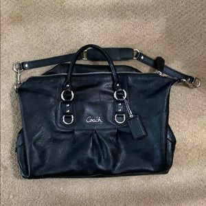 Coach Black Leather Purse